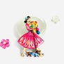 Rosie Rose Parker : 1950s Retro Summer Statement Brooch