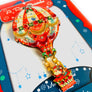 Rosie Rose Parker : Christmas : A Christmas Air Balloon Brooch