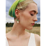 Wolf & Moon : Apple Hoop Earrings - Green