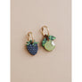 Wolf & Moon : Apple & Blackberry Hoop Earrings