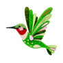 Erstwilder : Pete Cromer North America : The Riveting Ruby-Throated Hummingbird Brooch