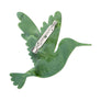 Erstwilder : Pete Cromer North America : The Riveting Ruby-Throated Hummingbird Brooch