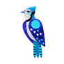 Erstwilder : Pete Cromer North America : The Boisterous Blue Jay Brooch