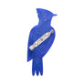 Erstwilder : Pete Cromer North America : The Boisterous Blue Jay Brooch