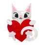Erstwilder : Sweet Valentine : Kalila Kitty Brooch