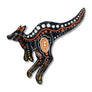 Erstwilder : Brooke Sutton : Matjumpa Ritjinguthinha (Kangaroo) Brooch