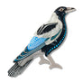 Erstwilder : Brooke Sutton : Kulpurru (Magpie) Brooch