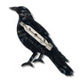 Erstwilder : Brooke Sutton : Kulpurru (Magpie) Brooch