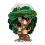 Erstwilder : The Magic Faraway Tree : The Faraway Tree Brooch