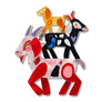 Erstwilder : Pete Cromer Fairy Tales 2 : Goat Goals Brooch