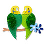Erstwilder : Fan Favourites : Best Budgies Brooch