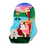 Erstwilder : RBGV : Love on Lake Punting Brooch