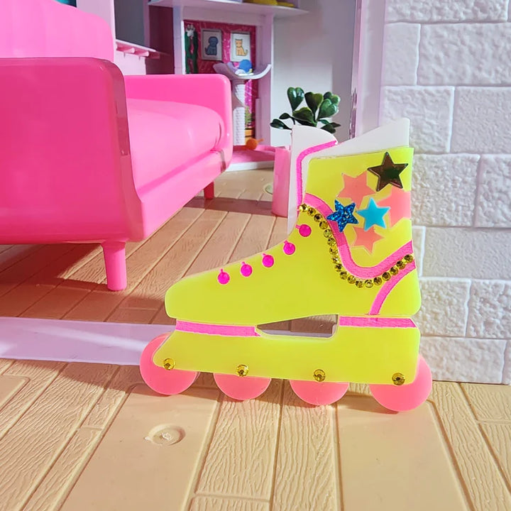 Louna Rae : Barbie Roller Skate Brooch