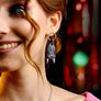 LaliBlue : Creepy Party : Bat Earrings