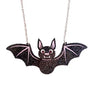 LaliBlue : Creepy Party : Bat necklace