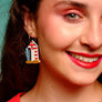 LaliBlue : Summerween : Beach House Earrings
