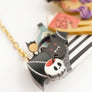 LaliBlue : Summerween : Beachy Gothic Girl Necklace