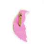 Rosie Rose Parker : Beautiful Illustrated Bird Brooch