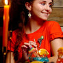 LaliBlue : Creepy Party : Beetlejuice Girl brooch