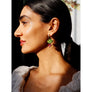 Wolf & Moon : Beetroot Hoop Earrings