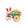 Rosie Rose Parker : Benny Jay and the Easter Egg Cart Brooch