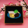 Dolly Dimple Design : Daddy Duck and Duckling Brooch