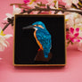 Dolly Dimple Design : Kingfisher Brooch