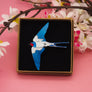 Dolly Dimple Design : Swallow Brooch