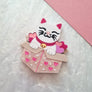 Cherryloco : Box of Love Kitty Brooch or Necklace