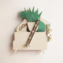 Laliblue : Plant Lover : Brooch with kittens and plants
