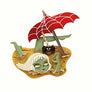 LaliBlue : Summerween : Buried Zombie Brooch