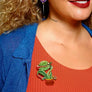 LaliBlue : Halloween Woods : Carnivorous Plant Brooch