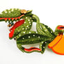 LaliBlue : Halloween Woods : Carnivorous Plant Brooch