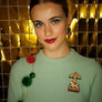 LaliBlue : Christmas : Carousel Brooch