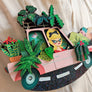 Laliblue : Plant Lover : Car with plants necklace