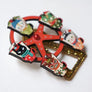 LaliBlue : Christmas : Cat Ferris Wheel Brooch