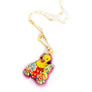 Rosie Rose Parker : Chickadee goes riding gold chain necklace