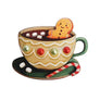 LaliBlue : Christmas : Chocolate Cup Brooch