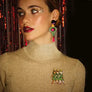 LaliBlue : Christmas : Christmas Dance Brooch