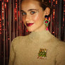 LaliBlue : Christmas : Christmas Dance Brooch