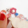 LaliBlue : Christmas : Christmas Snow Ornament Earrings