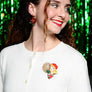 LaliBlue : Christmas : Christmas Sparkles Brooch