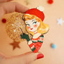 LaliBlue : Christmas : Christmas Sparkles Brooch
