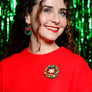 LaliBlue : Christmas : Christmas Wreath Brooch