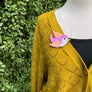 Birdie Bananas : Classic Pink Bluebird Brooch