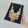 Cherryloco : Seaweed statement necklace