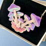 Cherryloco : Cosmic magic mushroom cluster statement necklace