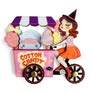 LaliBlue : Cursed Carnival : Cotton Candy Cart Brooch