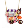 LaliBlue : Cursed Carnival : Cotton Candy Cart Necklace