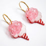 LaliBlue : Cursed Carnival : Cotton candy earrings